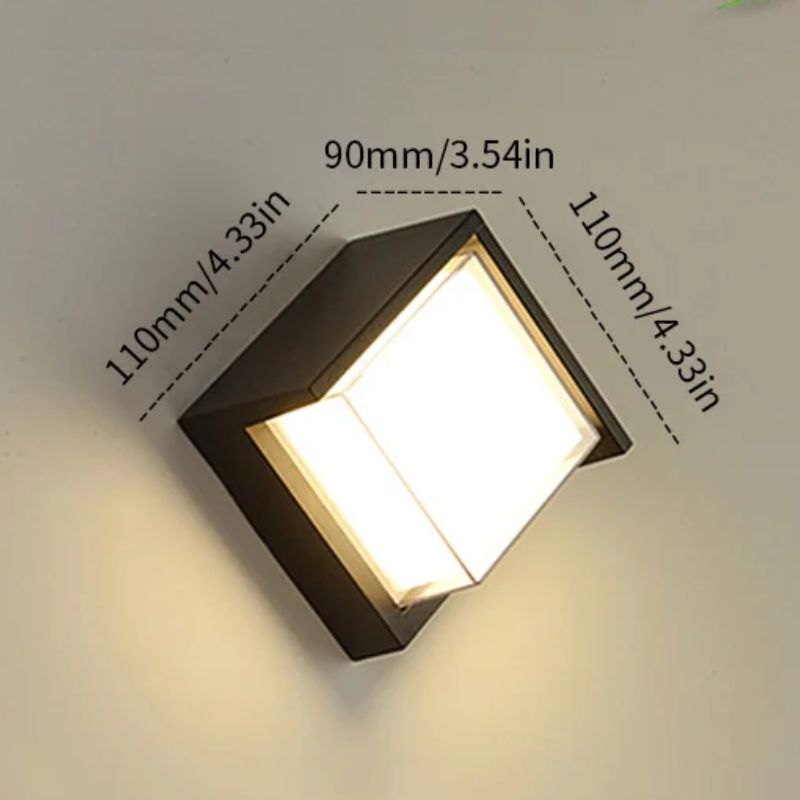 Applique Murale Extérieur Contemporaine Compacte