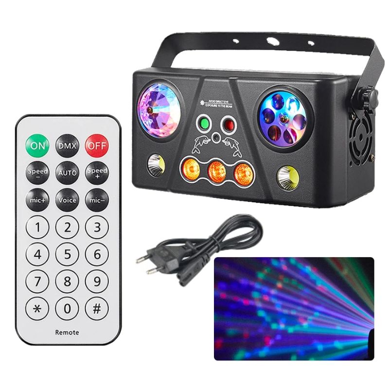 Éclairage Festif Lampe Disco LED Avec Télécommande