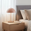 Lampe Champignon Rose Raffinée
