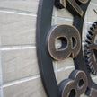 Horloge Ancienne Design Mécanique Style Atelier