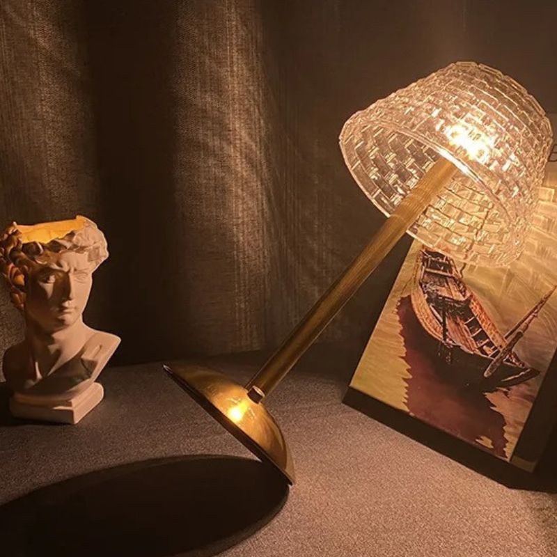 Lampes d'Ambiance Cristal Nordique Rechargeables