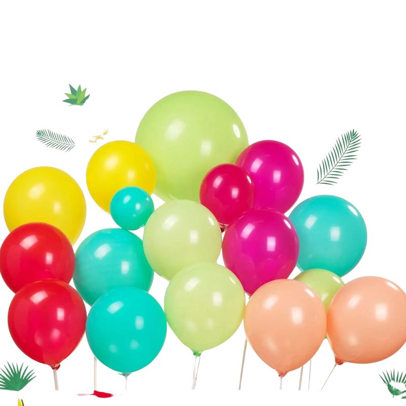 Décorations Festives Arche De Ballons Tropicaux