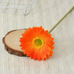 Fleur Artificielle Orange Avec Gerberas Vifs En Bouquet Décoratif