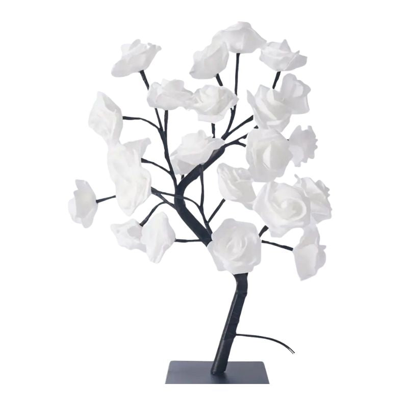 Éclairage de Table Arbre à Roses LED
