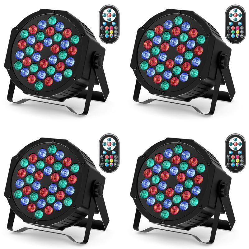 Éclairage Festif Kit De 2 Projecteurs LED Professionnels