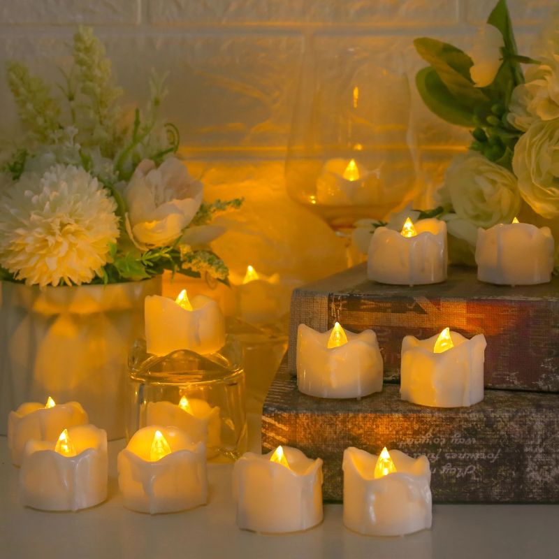 Bougie LED Décorative Effet Flamme