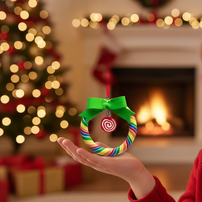 Décorations de Noël Sucette Colorée