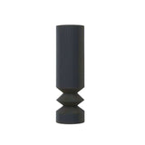 Vase Noir en Plastique de Style Nordique