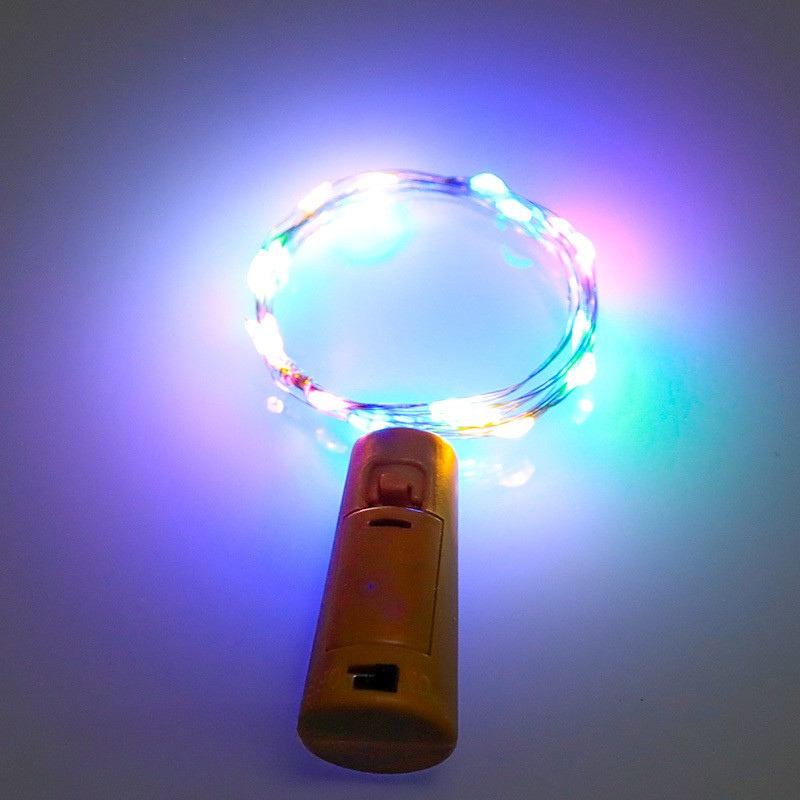 Guirlandes à Piles LED Lumineuses pour Bouteilles