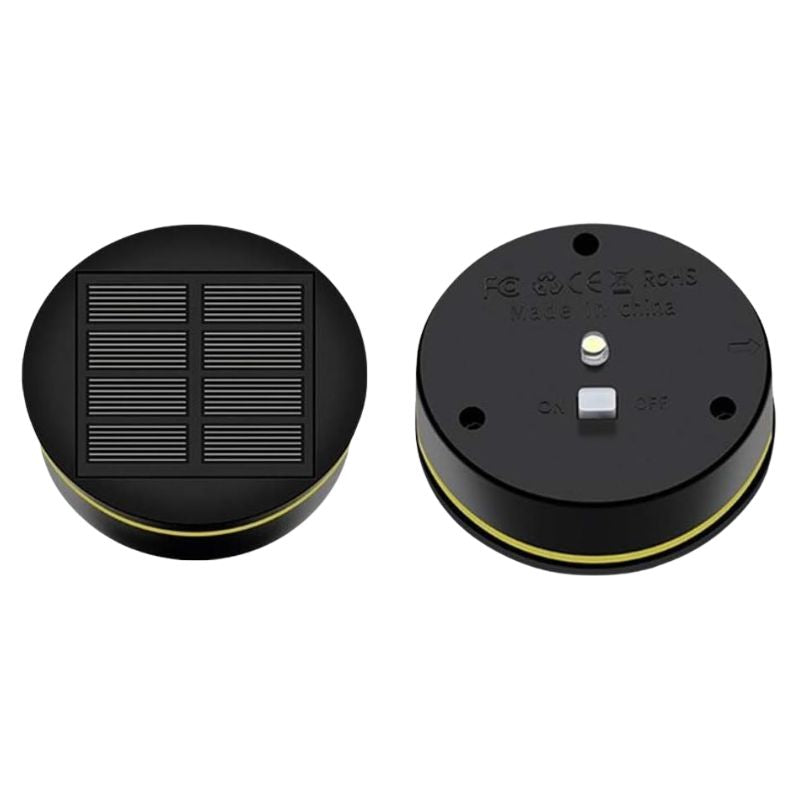 Luminaires Solaires Décoratifs à Motifs Perforés