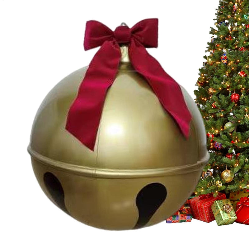 Décorations de Noël Cloche Dorée Géante