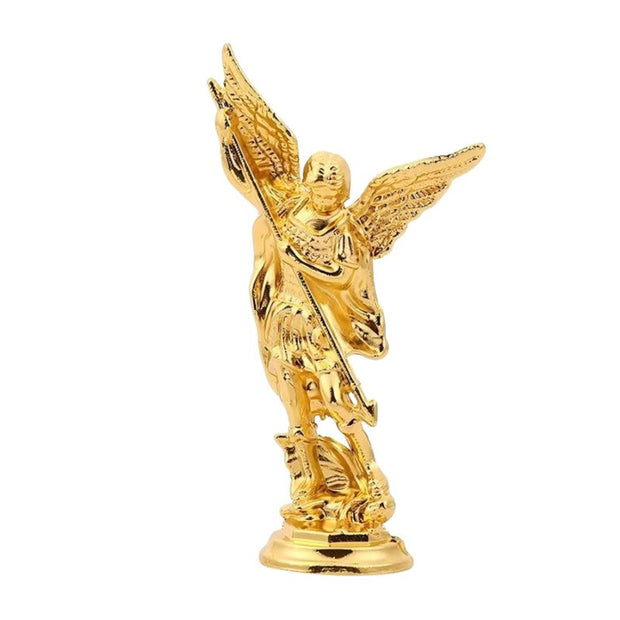 Sculpture Métal Ange Ailé Décoratif Élégant