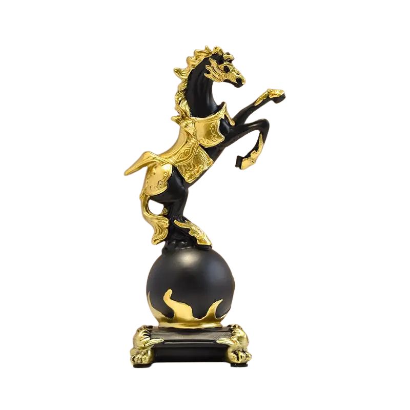 Sculpture Moderne Cheval Artistique Style Contemporain