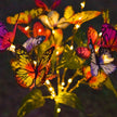 Éclairages Solaires de Jardin Papillons Fantaisie