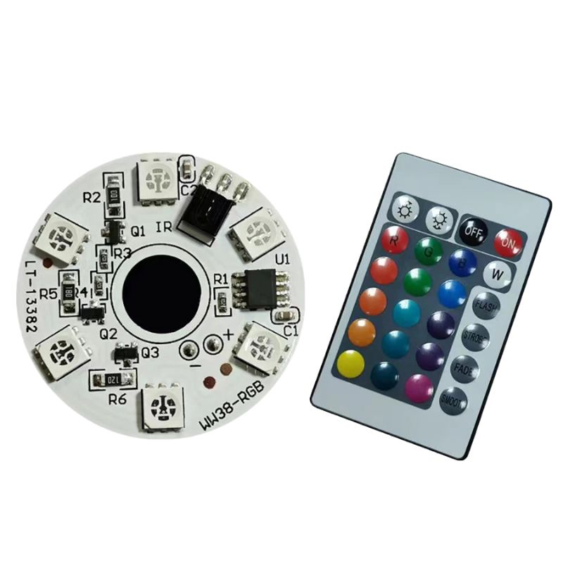 Télécommandes Infrarouges RGB pour éclairage LED avec 24 touches