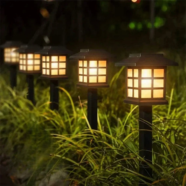 Bornes Lumineuses Solaires Écoénergétiques Extérieures