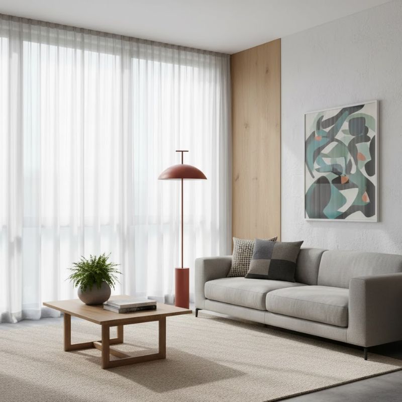 Lampe Champignon Design Rouge Style Industriel Et Raffiné