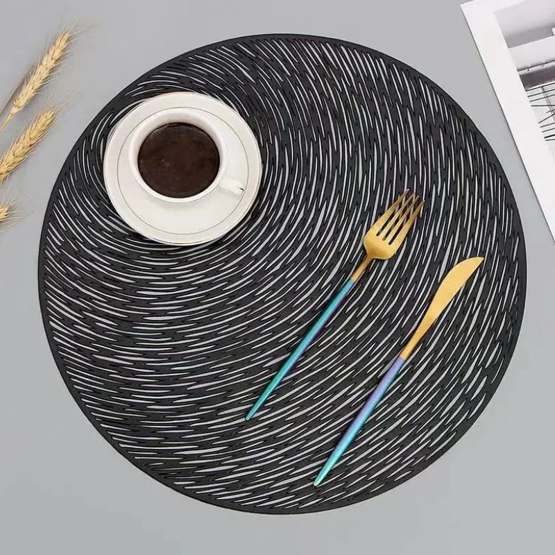 Set De Table Vinyle Rond Chic Et Résistant