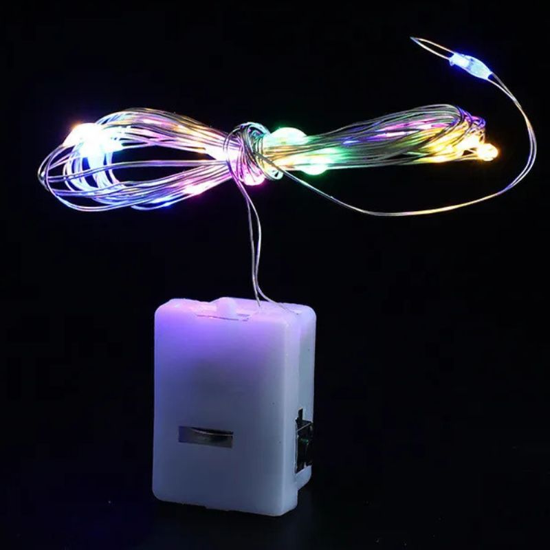 Guirlande LED à Piles 3 Modes Lumineux