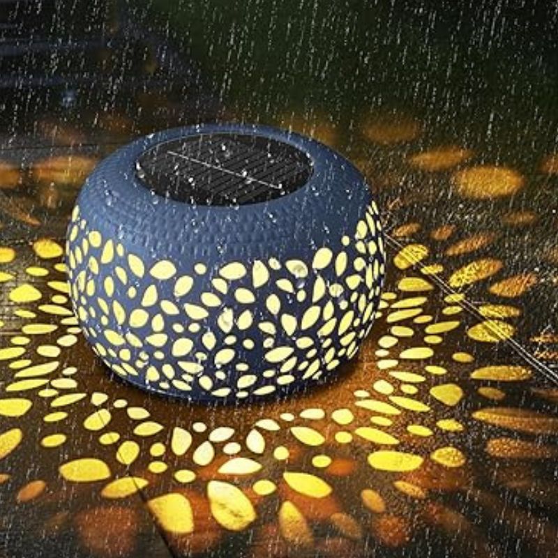 Lanternes Solaires Métal Elliptique LED