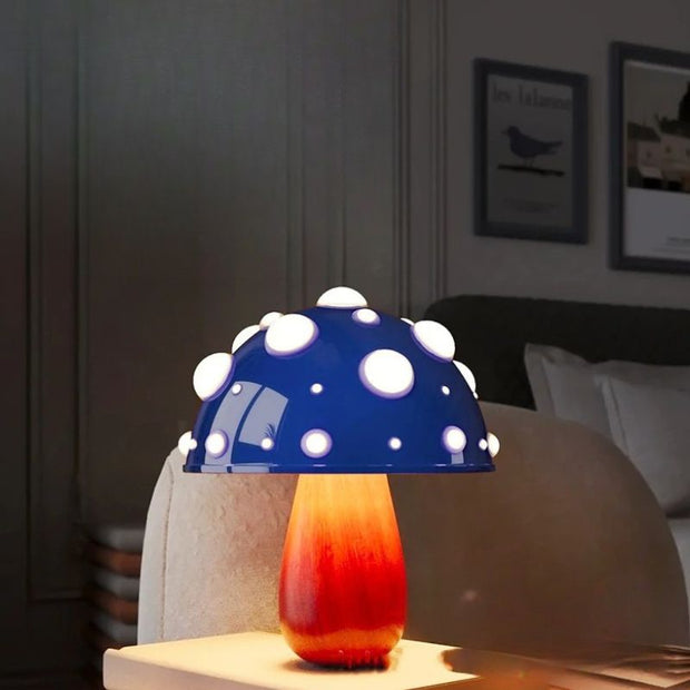Lampe Champignon Egmont Toys À Pois Blancs