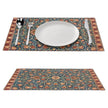 Set De Table En Lin Vintage Inspiration Orientale