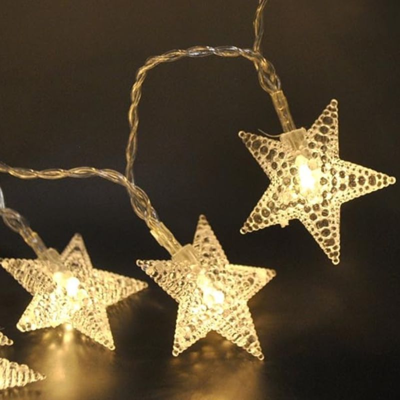 Rideaux Lumineux Guirlande Étoilée