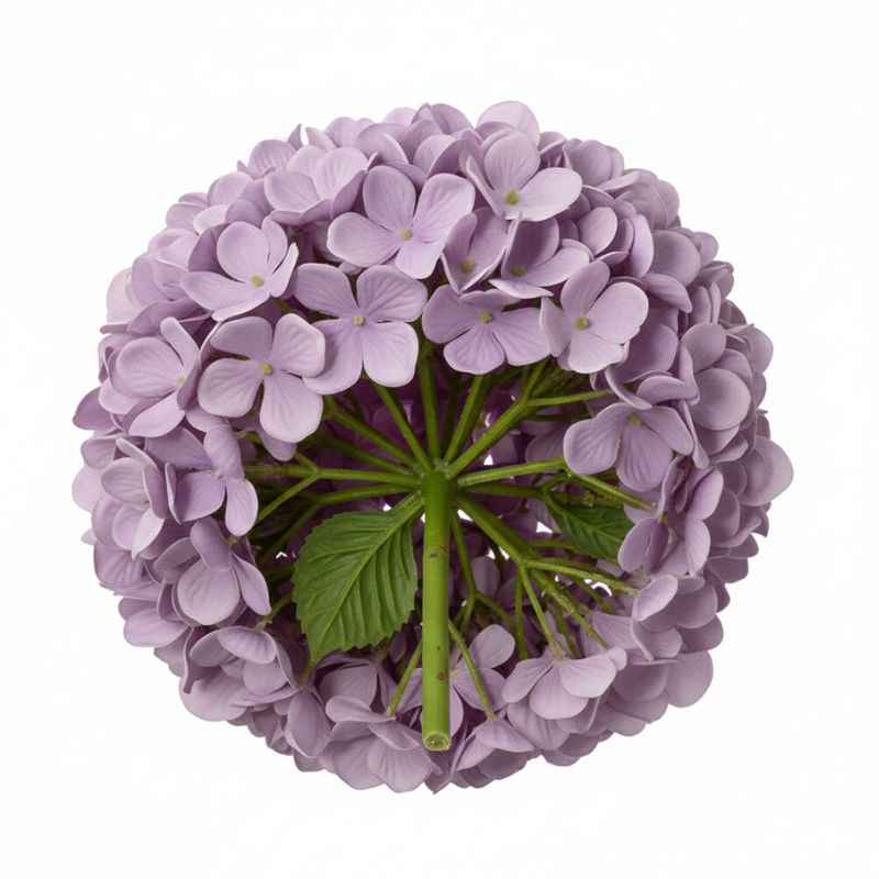 Fleur Artificielle Violet En Bouquet Hortensia