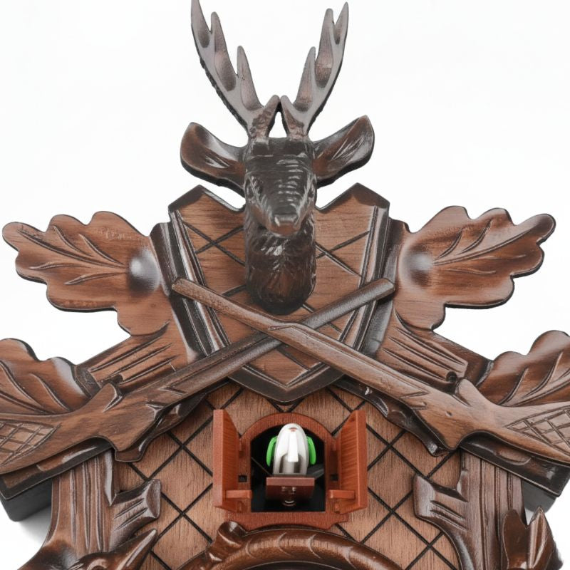 Horloge Coucou En Bois Style Forêt