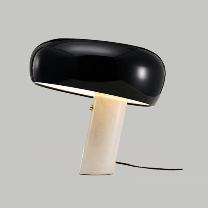 Lampe Champignon Design Italien En Verre Et Marbre Luxueux