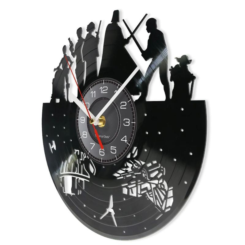 Horloge Ancienne Murale Décorative Style Cinéma