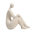 Sculpture Femme Assise En Design Moderne