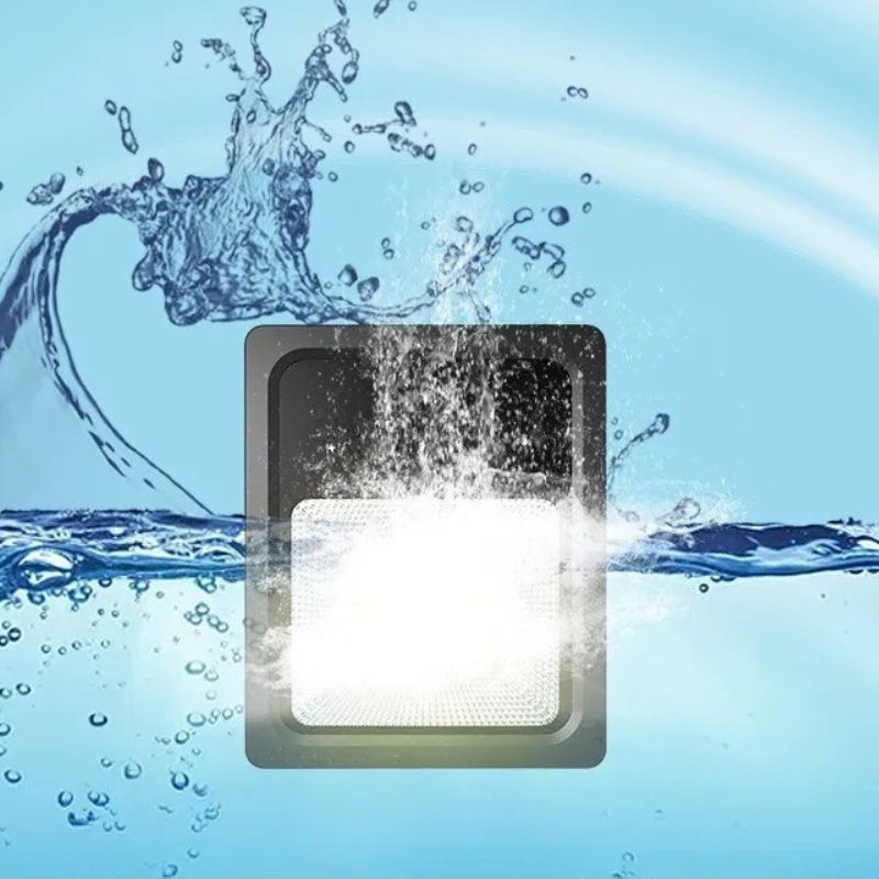 Projecteurs d’Extérieur Solaires LED avec Panneau et Télécommande