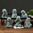 Sculpture Pierre Moine Enfant Endormi