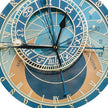 Horloge Astronomique Murale Vintage À Chiffres Romains