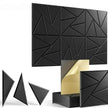 Panneau Mural Acoustique Design Géométrique Auto Adhésif