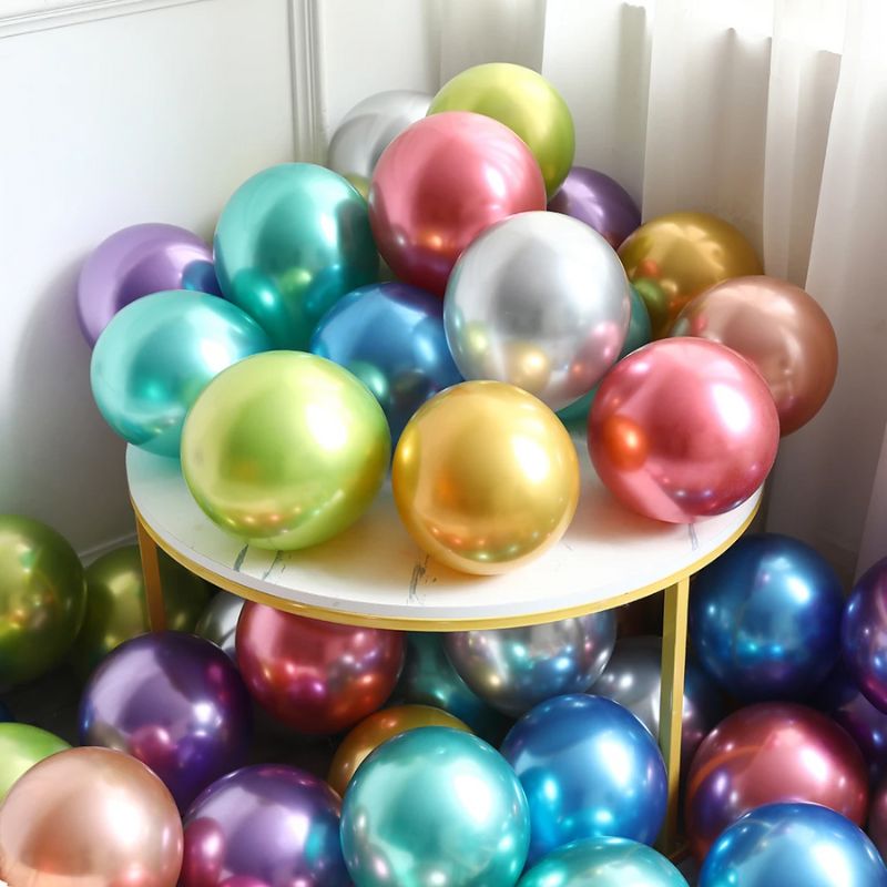 Décorations Festives Kit D’Arche De Ballons Métalliques Disco 135 Pièces