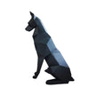Sculpture Papier Doberman 3D