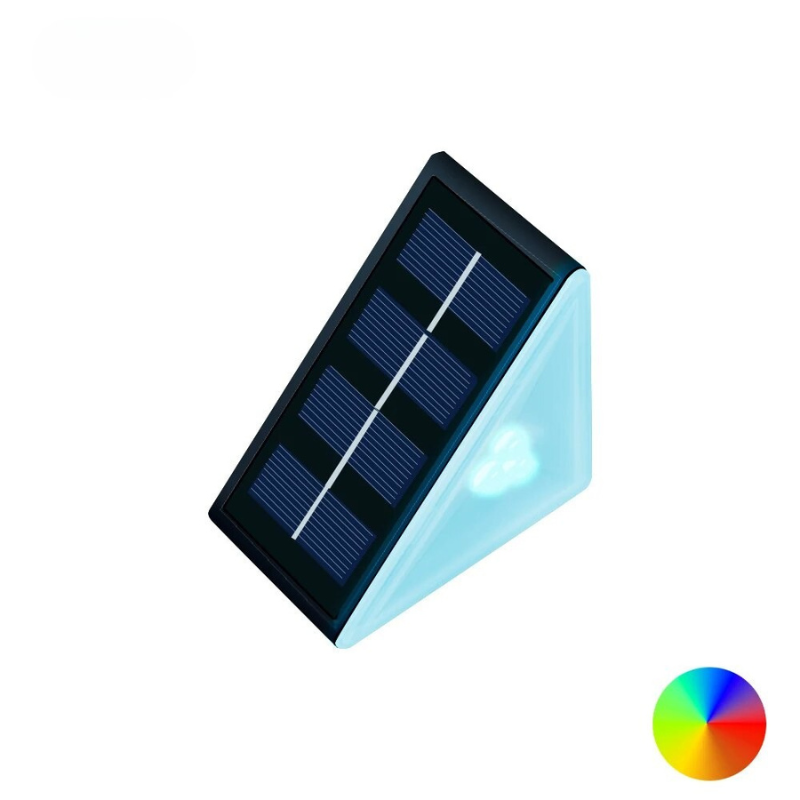 Éclairage de Chemin Solaire LED Design Triangulaire