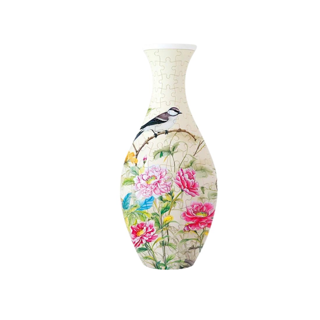 Vase en Porcelaine en Puzzle 3D Décoratif