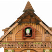 Horloge Coucou Murale En Bois Style Chalet Avec Scène Forestière