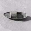 Sculpture Pierre en Bateau Miniature