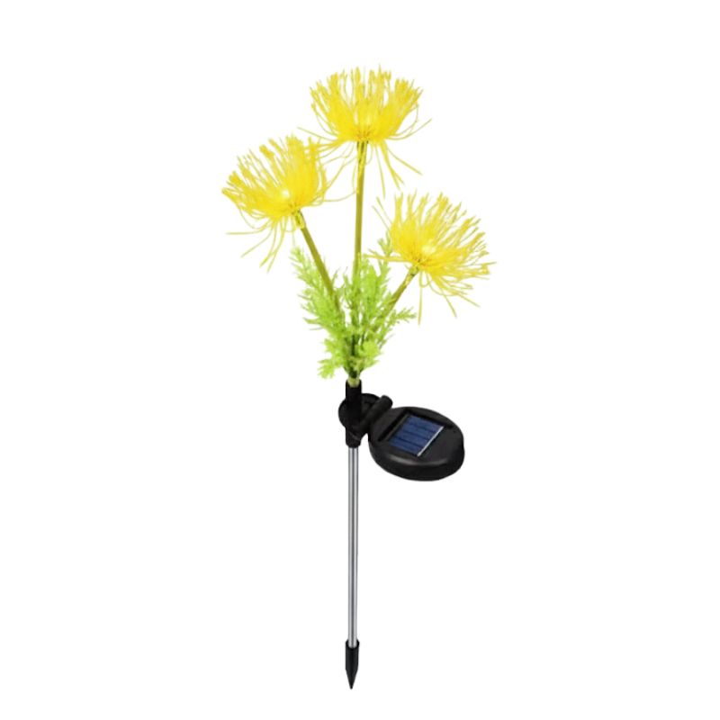 Éclairages Solaires de Jardin en Forme de Fleurs