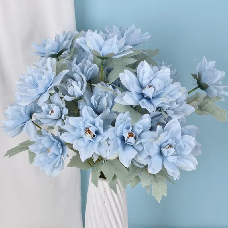 Bouquet Floral Chic de Pivoines Bleues
