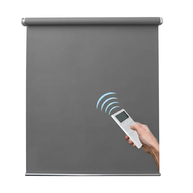 Rideau Intelligent Connecté En Tissu Occultant Motorisé