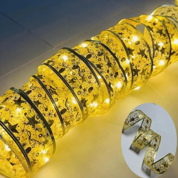 Guirlandes de Noël en Ruban LED