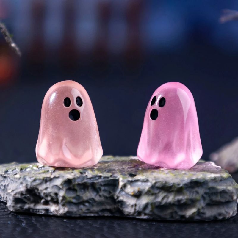 Décorations Halloween Figurines Fantômes Scintillantes