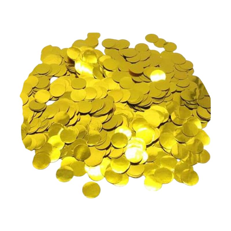 Décoration Festive Ballons à Confettis Dorés 10 Pièces