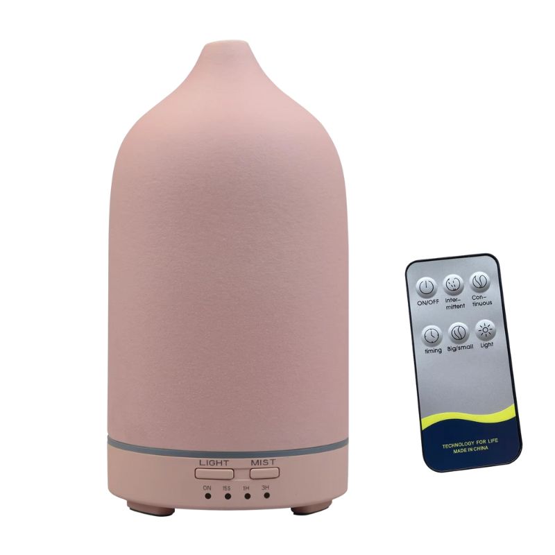 Diffuseur D’Huiles Essentielles Design En Céramique Avec Télécommande