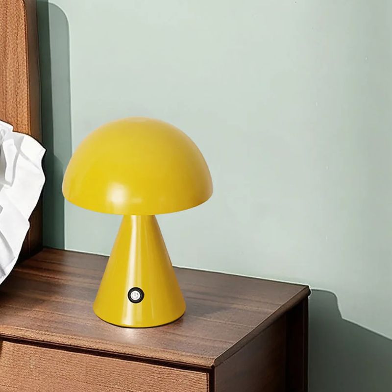 Lampe À Poser Champignon Design Moderne Sans Fil